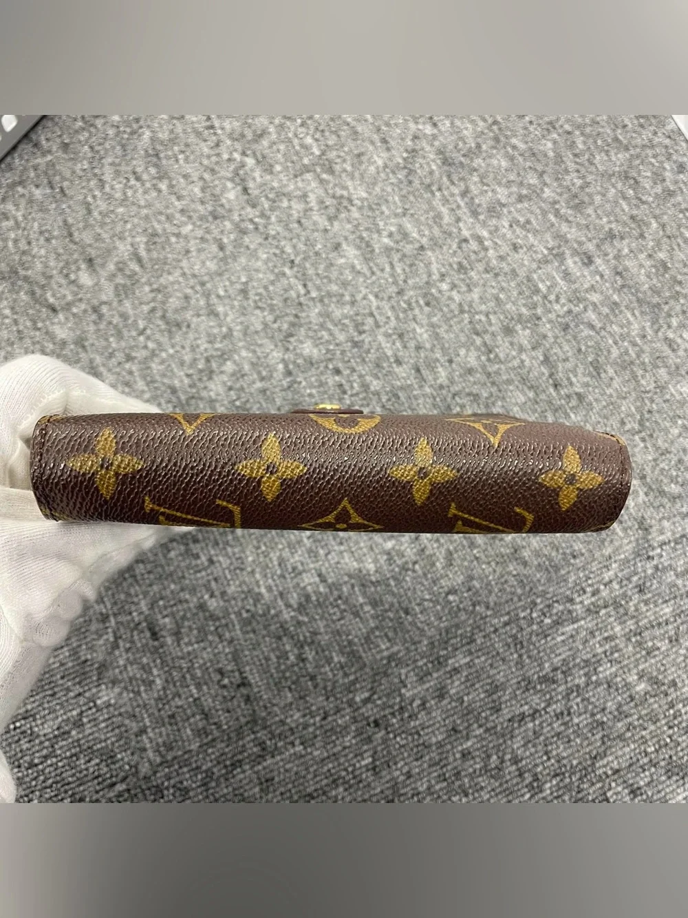 Louis Vuitton Brown Monogram Canvas Compact Wallet